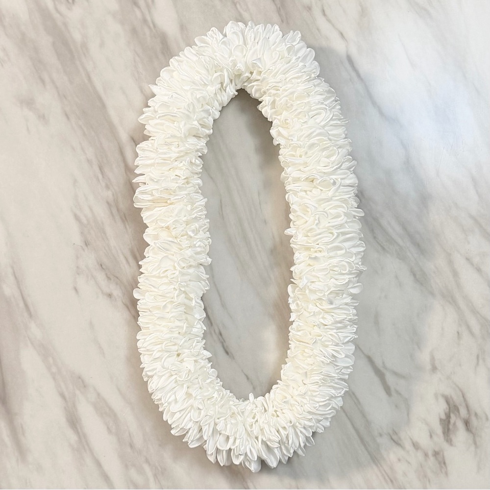 Handmade Silk Petal Lei